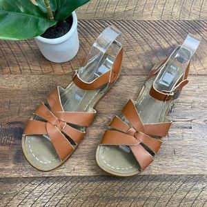 Saltwater Sandals by Hoy Original Tan Brown 7.5